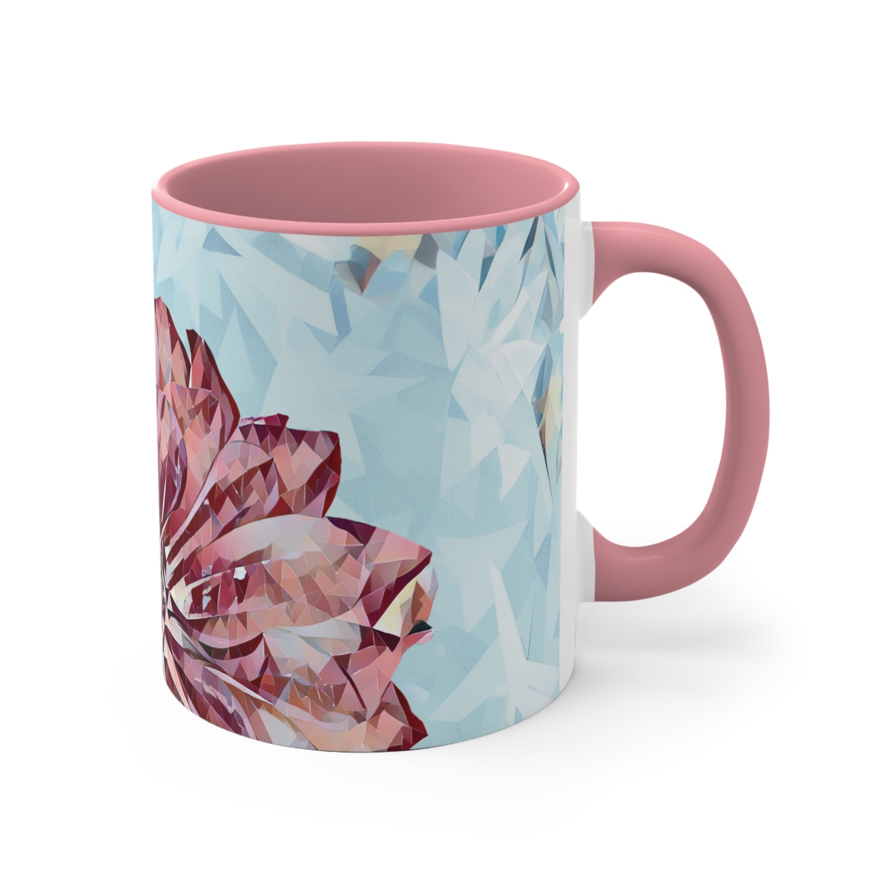 Mug 11oz - Poly Art - Flower of Dahlia (Variant 3)