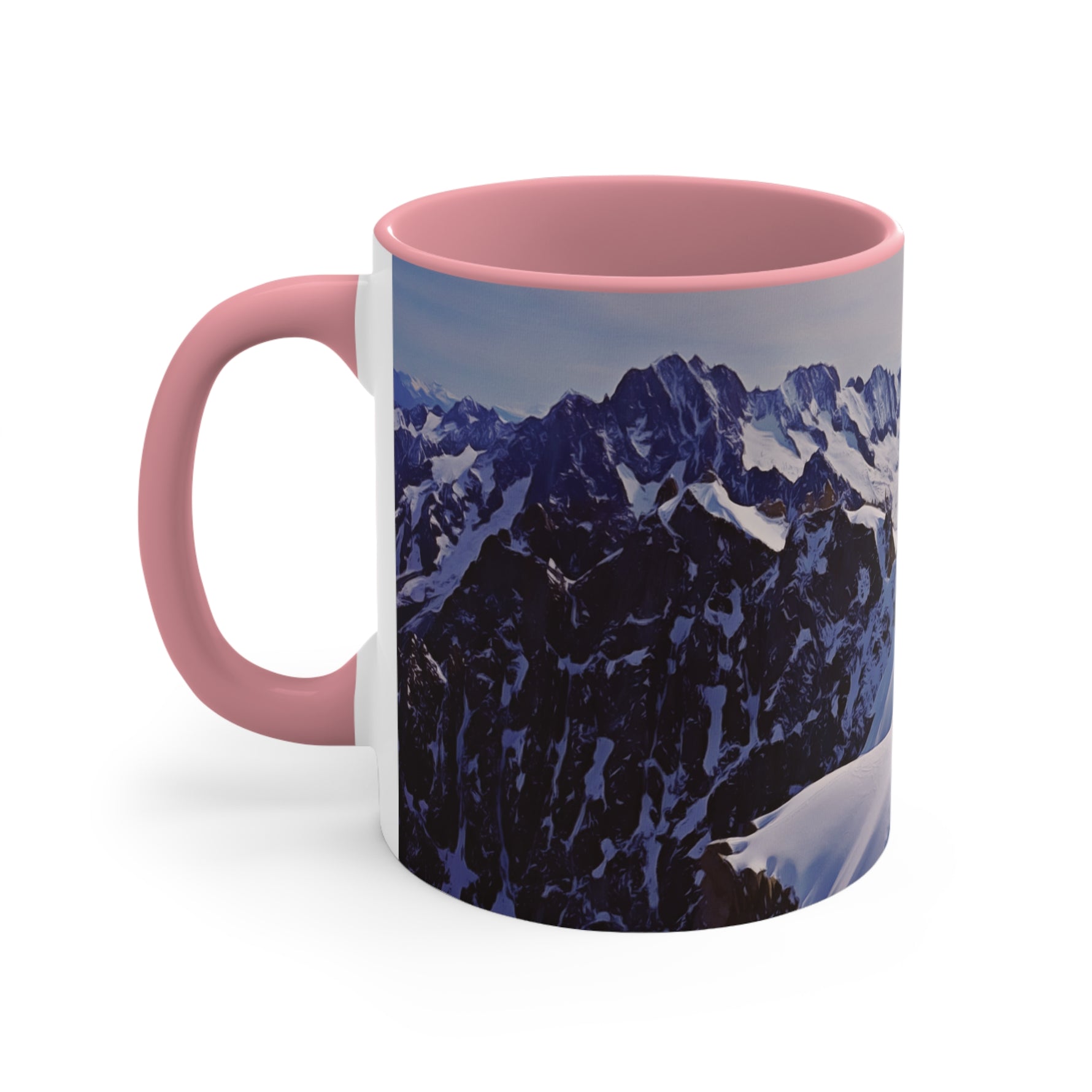 Mug 11oz - View from Mont Blanc, France (Variant 2)