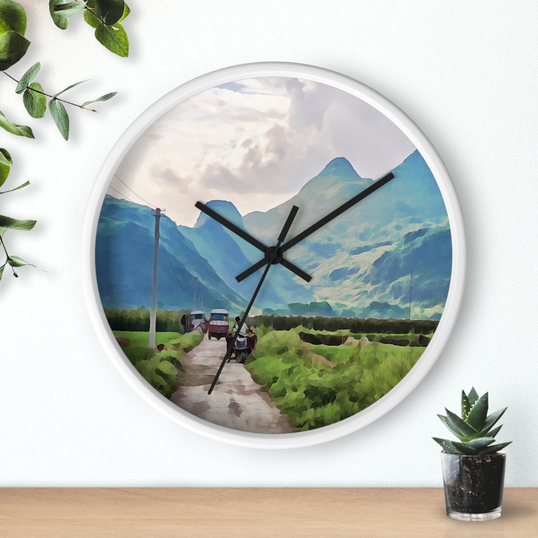 Wall Clock - China's Guilin Hills (Variant 1)