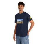Unisex Heavy Cotton Tee - Poly Art - Rila Lakes