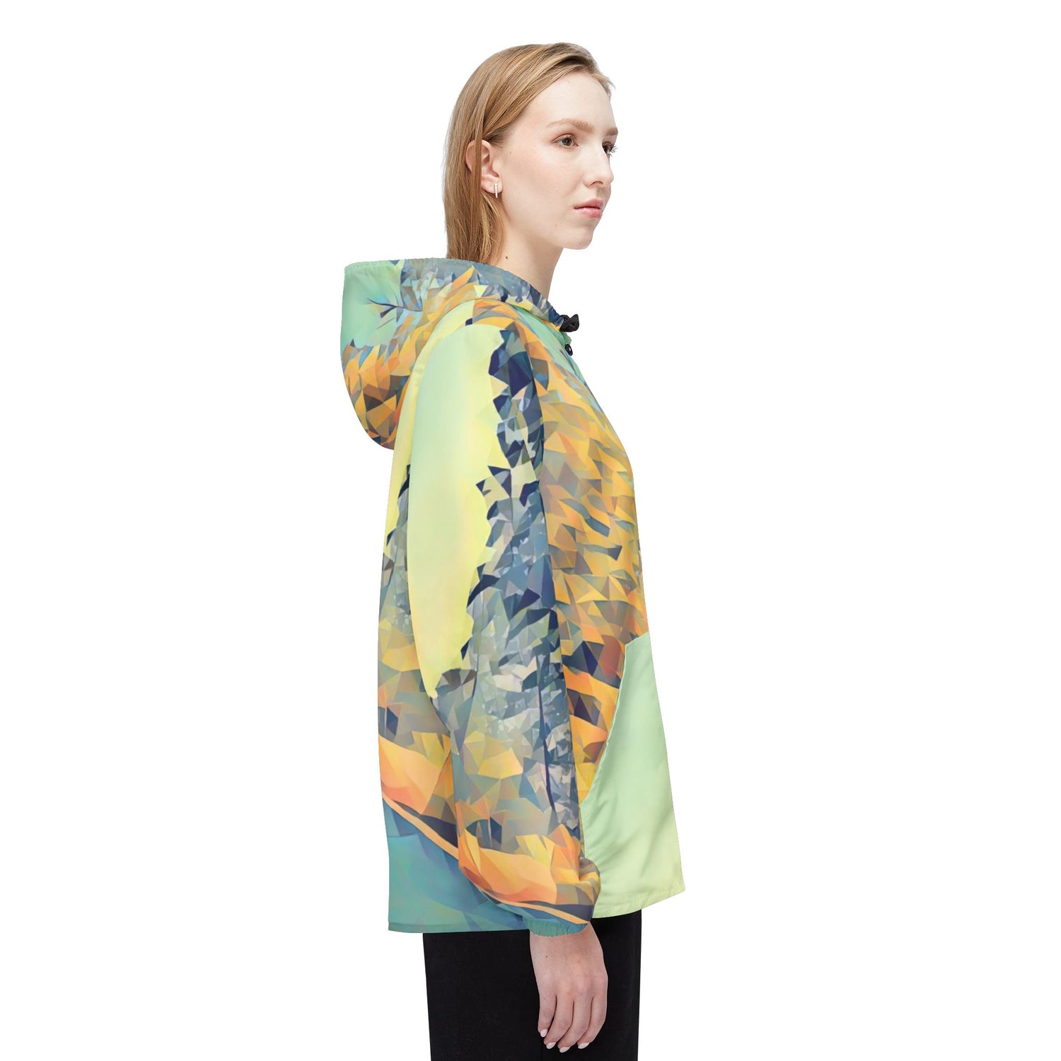 Windbreaker Jacket - Poly Art - Forest (Variant 2)