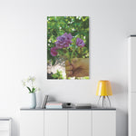 Stretched Matte Canvas - Flower of Rose, small bouquet