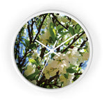 Wall Clock - Apples' Tree Flower