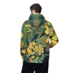 Windbreaker Jacket - Poly Art - Flower, Yellow Petals