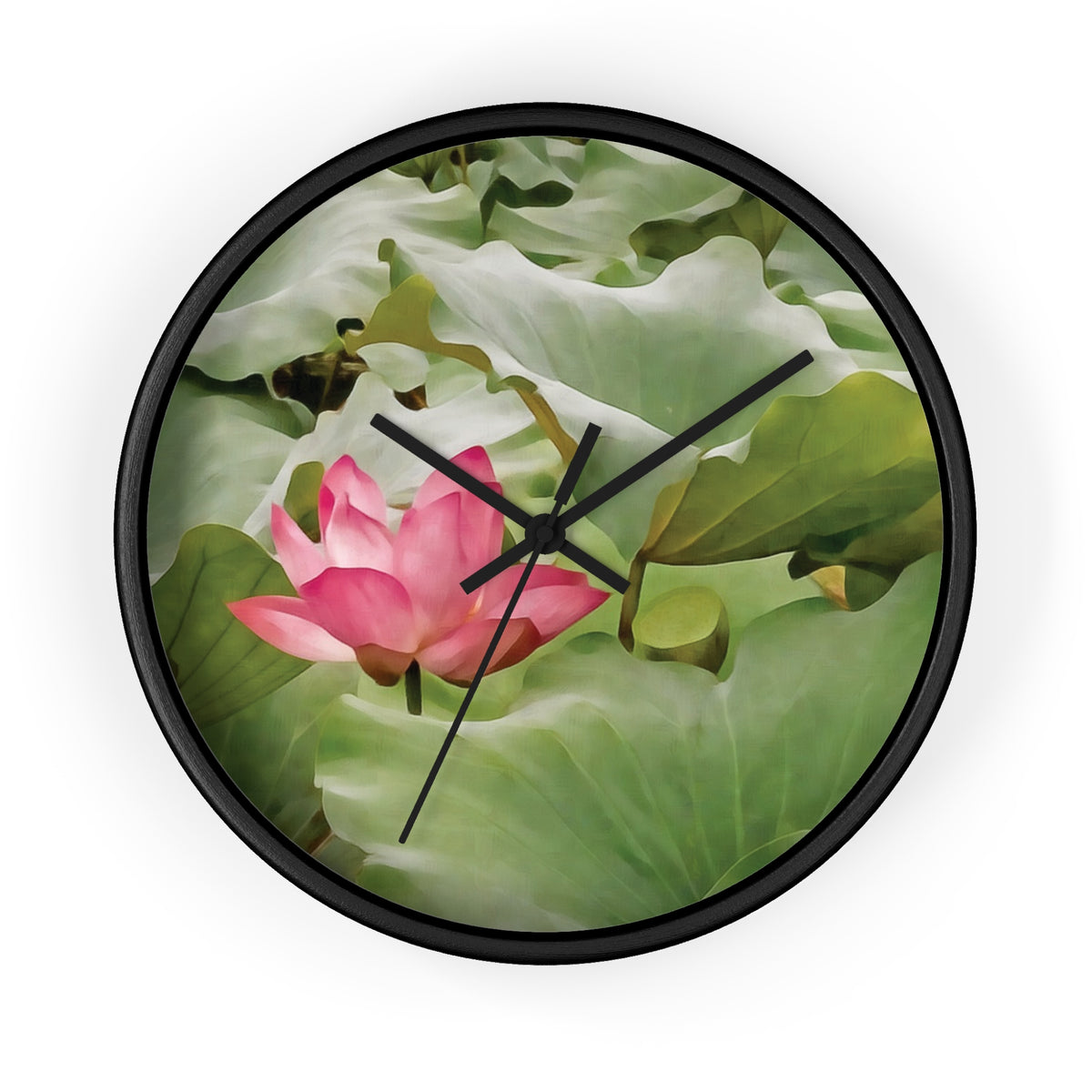Wall Clock - Flower of Lotus (Variant 1)