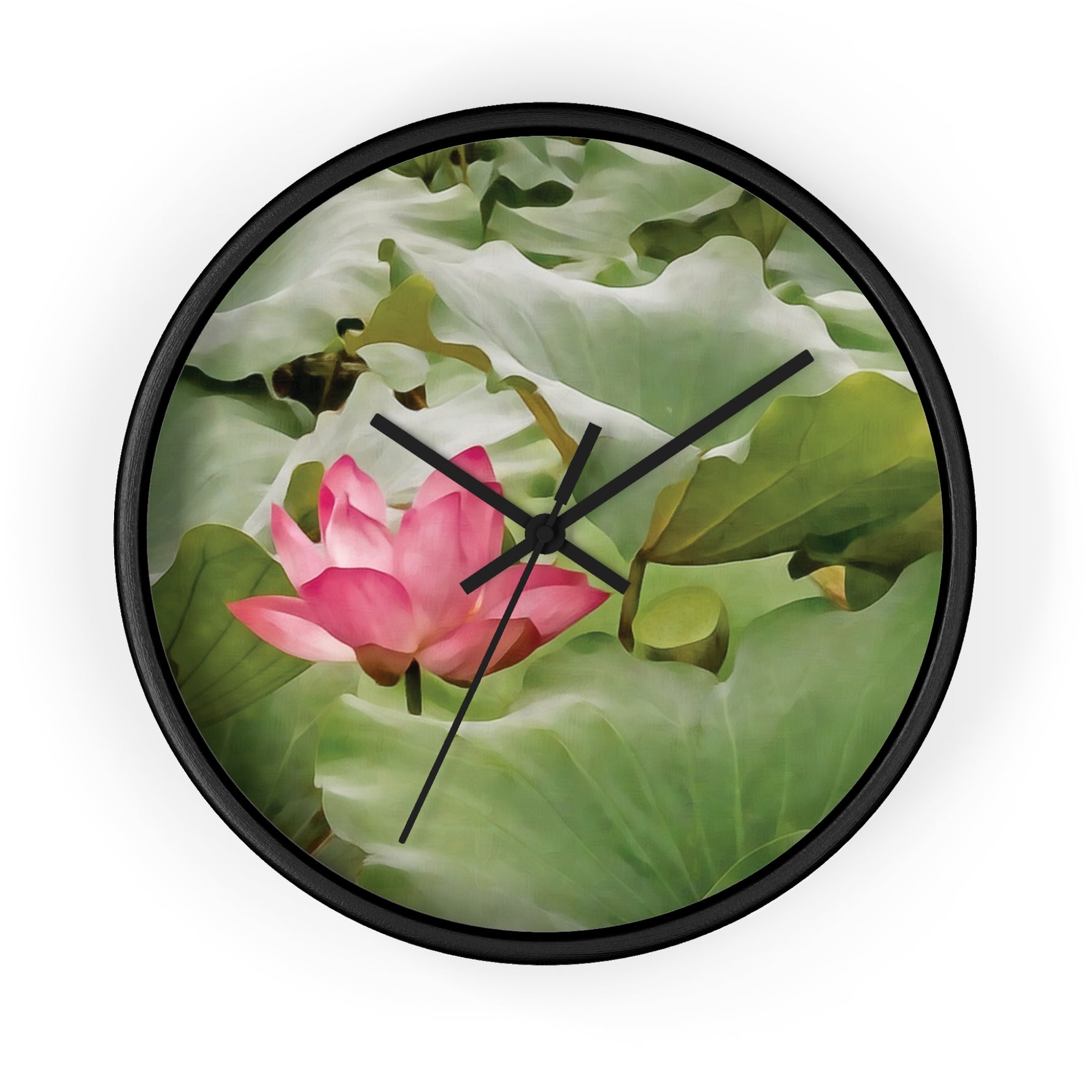 Wall Clock - Flower of Lotus (Variant 1)