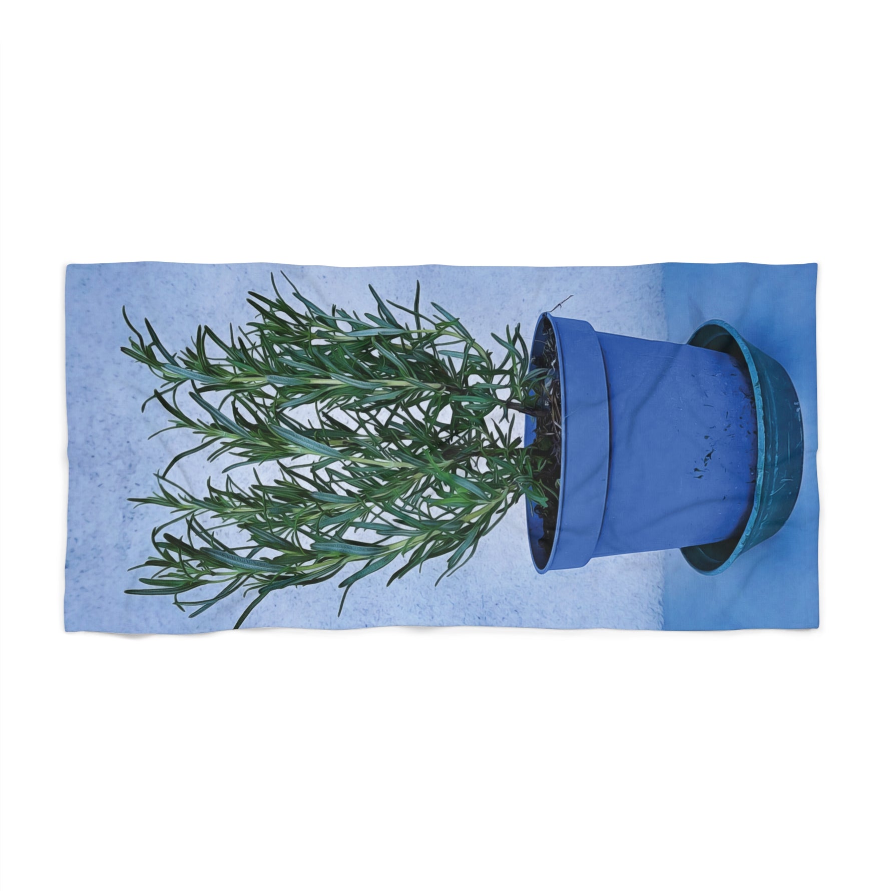 Beach Towel – Rosemary Plant