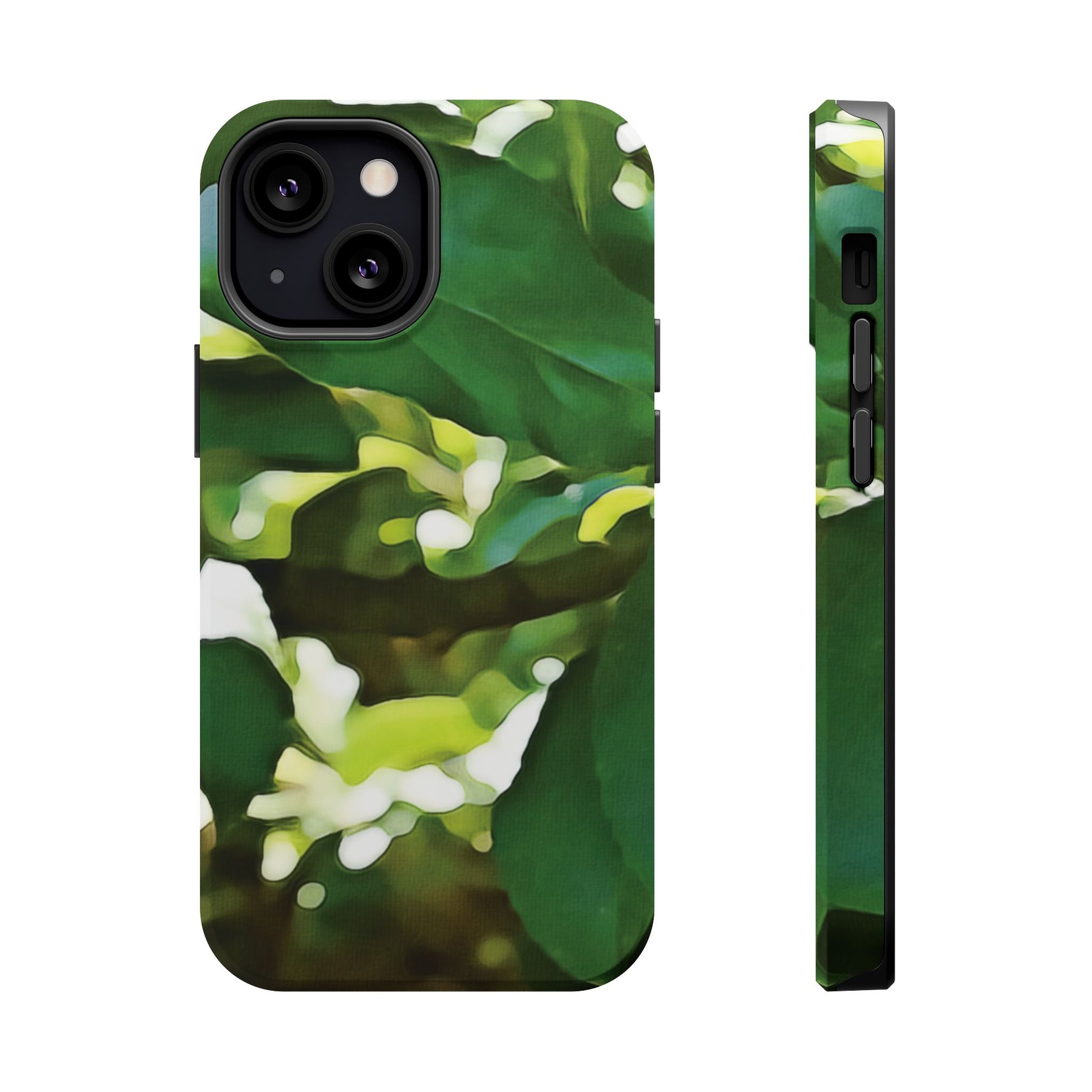 Magnetic Tough Phone Case - Apple's Tree Leaves