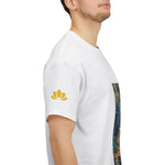 Unisex Heavy Cotton Tee - Poly Art - Apple's Tree Flower (Variant 2)