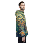 Windbreaker Jacket - Poly Art - Flower of Daisies (Variant 2)