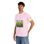 Unisex Heavy Cotton Tee - Flower of Silene Vulgaris