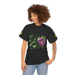 Unisex Heavy Cotton Tee - Flower of Ortensia/Hydrangea Macrophylla