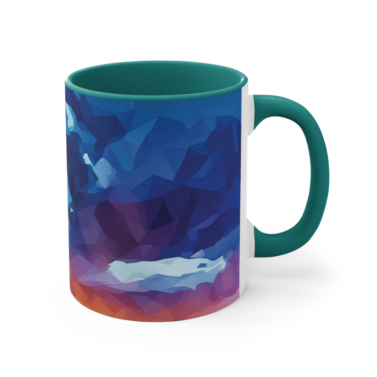 Mug 11oz - Poly Art - Sunset Sky (Variant 2)