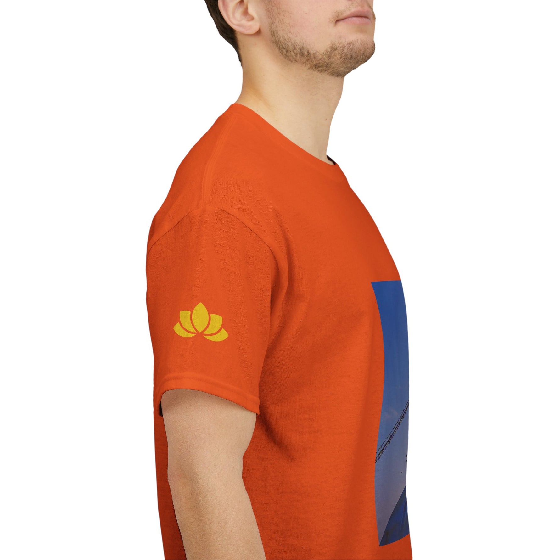 Unisex Heavy Cotton Tee - Nepal, Buddha's Eyes (Variant 6)