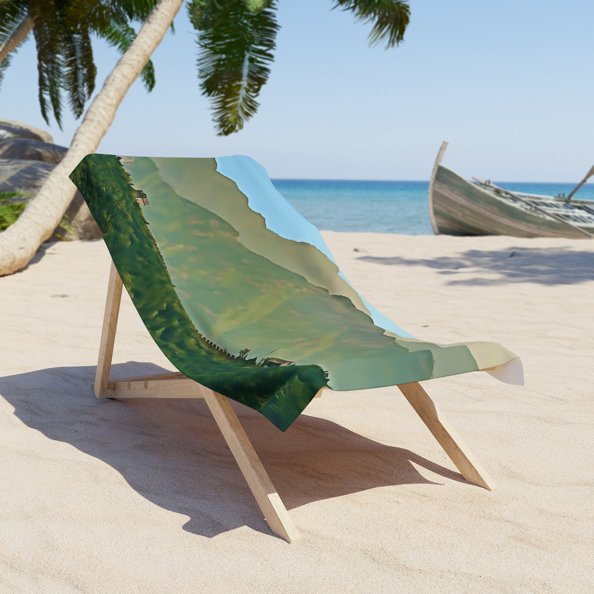 Beach Towel – China's Great Wall (Variant 2)
