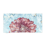 Beach Towel – Poly Art - Flower of Dahlia (Variant 4)