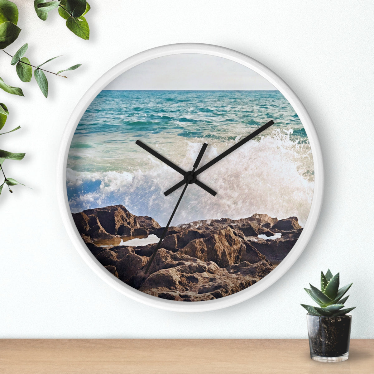 Wall Clock - Sea (Variant 5)