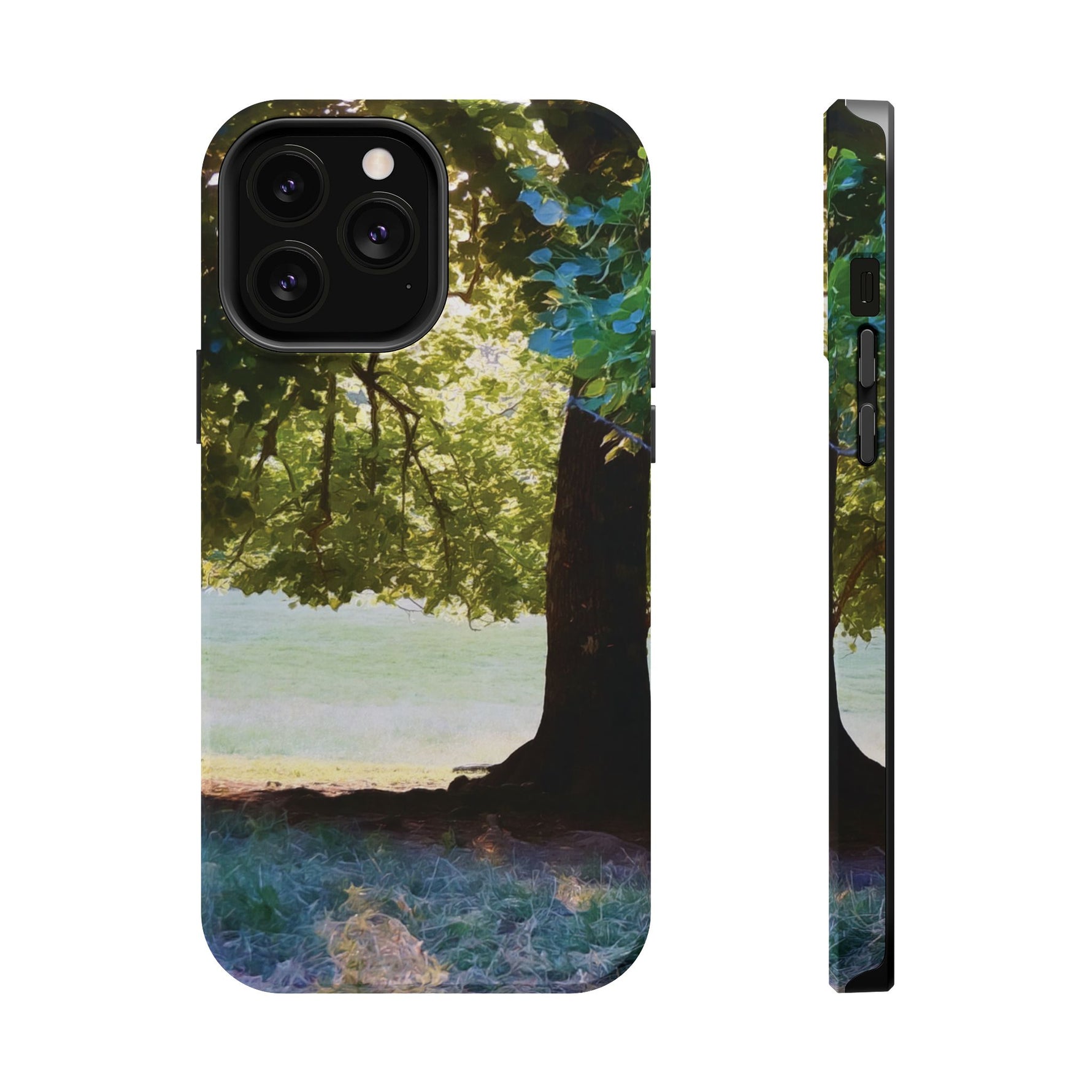 Magnetic Tough Phone Case - Tree in a Lawn (Variant 2)