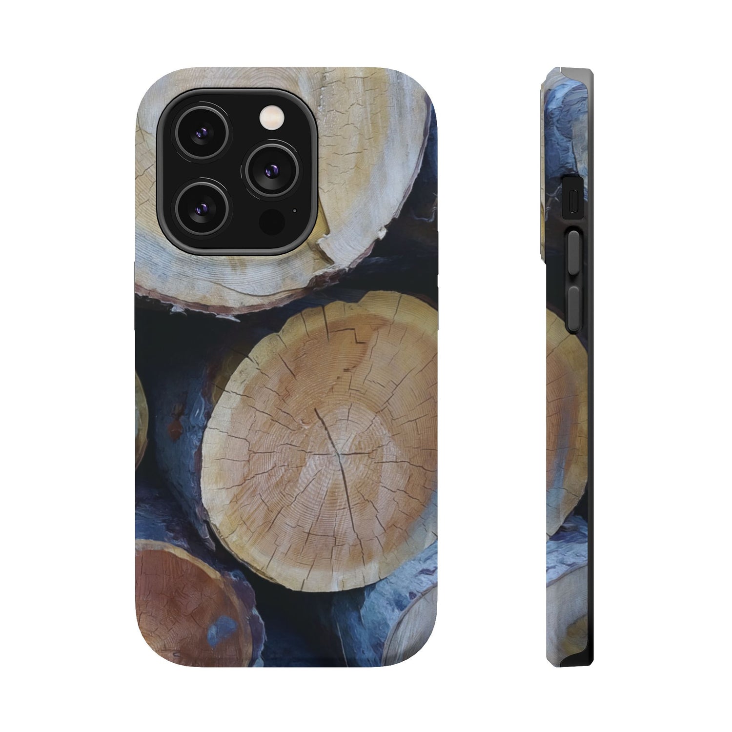 Magnetic Tough Phone Case - Wooden Trunks (Variant 2)