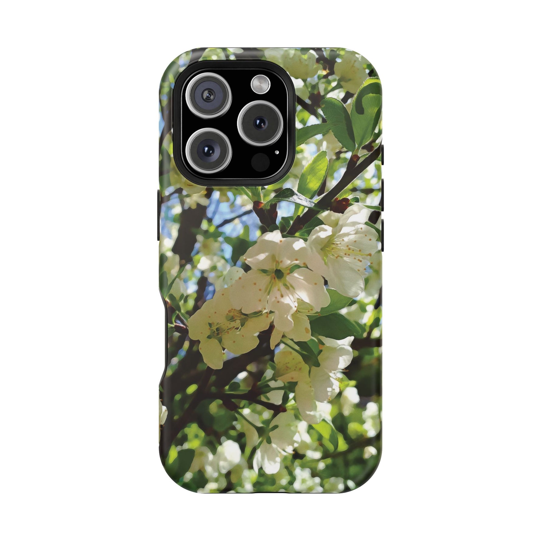 Magnetic Tough Phone Case - Apple's Tree Flower