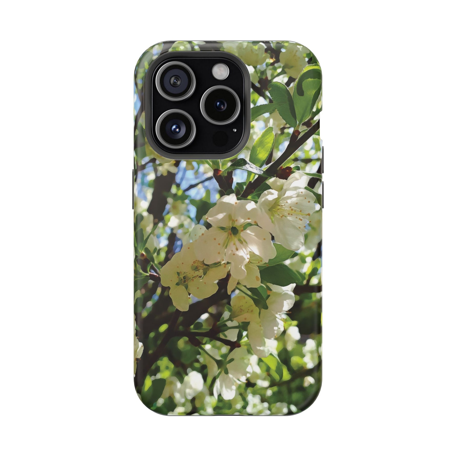 Magnetic Tough Phone Case - Apple's Tree Flower