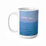 Ceramic White Cup 15oz - Sea (Variant 01)
