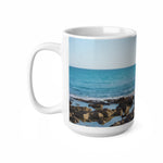 Ceramic White Cup 15oz - Sea (Variant 08)
