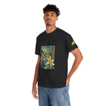 Unisex Heavy Cotton Tee - Poly Art - Flower of Ornithogalum (Variant 2)