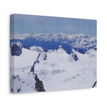 Stretched Matte Canvas - View from Mont Blanc