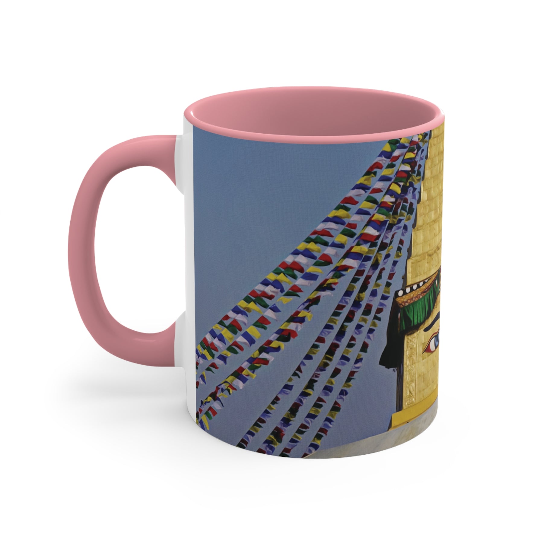 Mug 11oz - Nepal, Stupa with Buddha's Eyes (Variant 4)