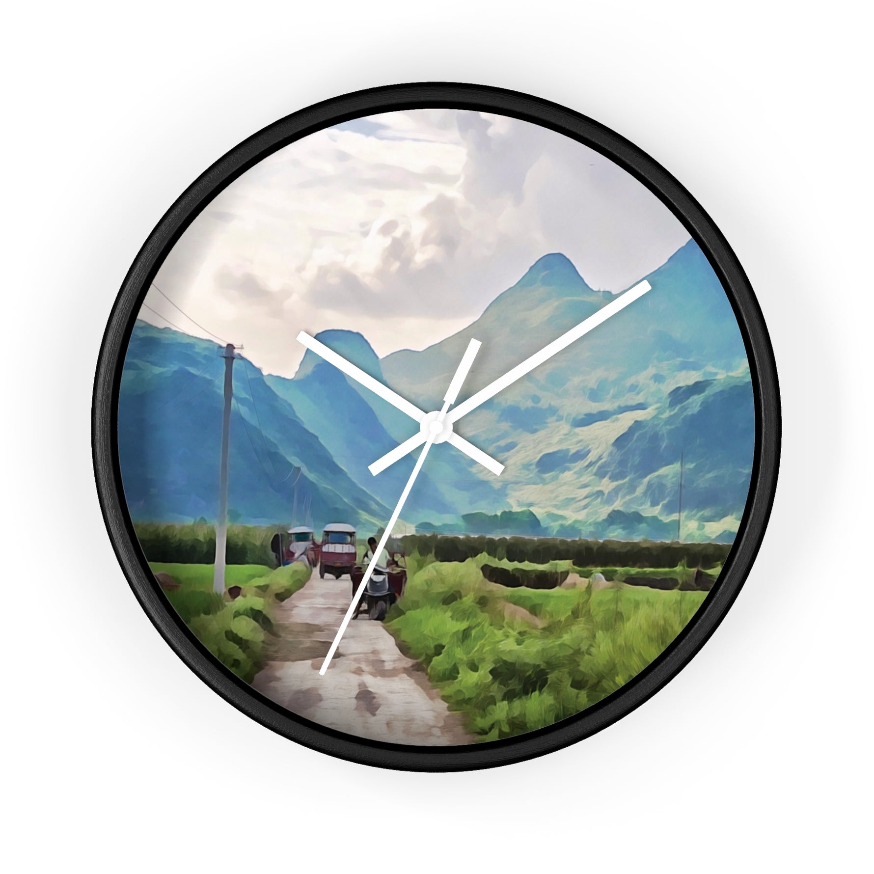 Wall Clock - China's Guilin Hills (Variant 1)