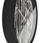 Wall Clock - Bamboo (B&W Variant)