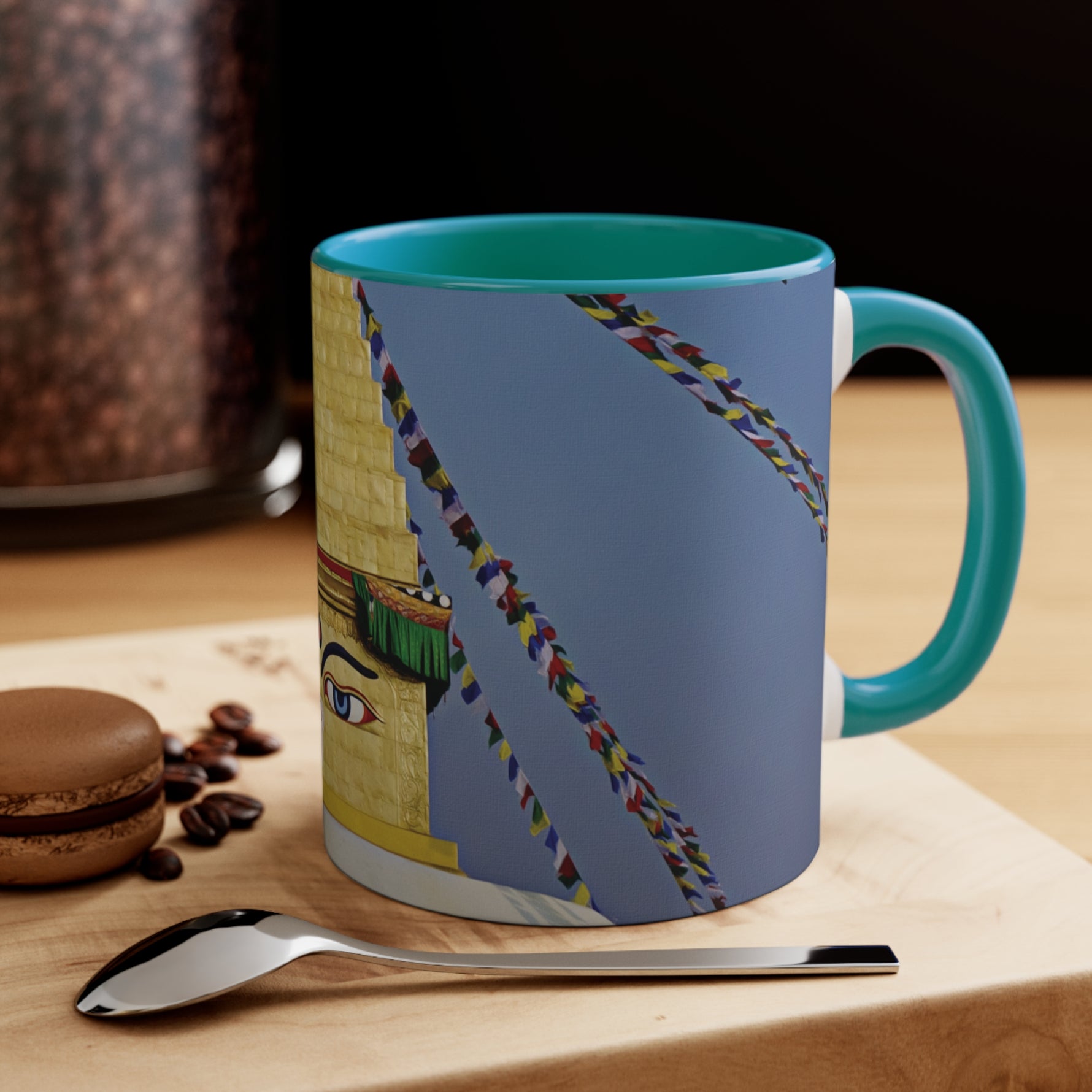 Mug 11oz - Nepal, Stupa with Buddha's Eyes (Variant 4)