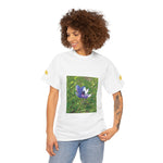 Unisex Heavy Cotton Tee - Flower of Anemone