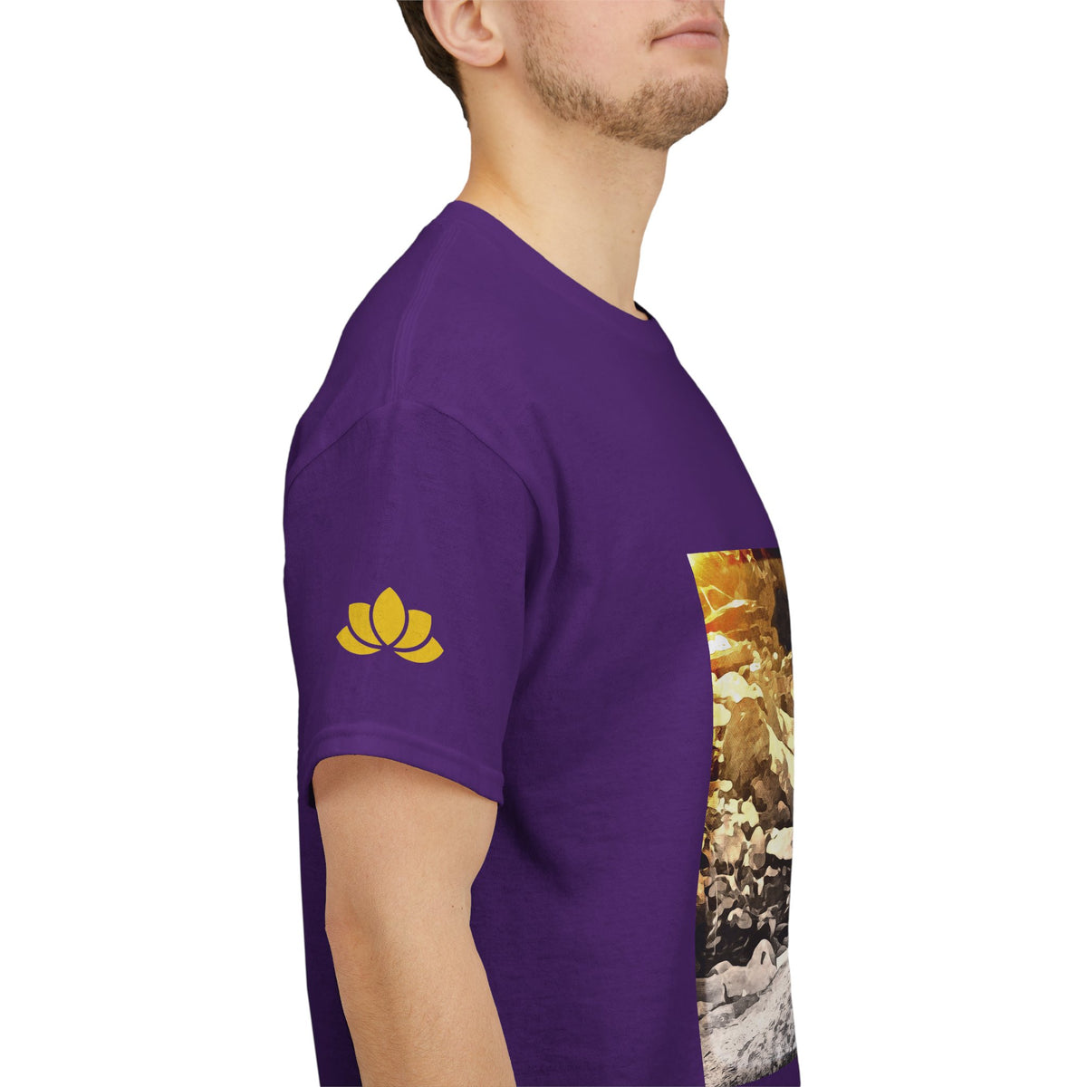 Unisex Heavy Cotton Tee - Stone Balance (Variant 1)