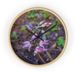 Wall Clock - Flower of Cephalanthera Rubra