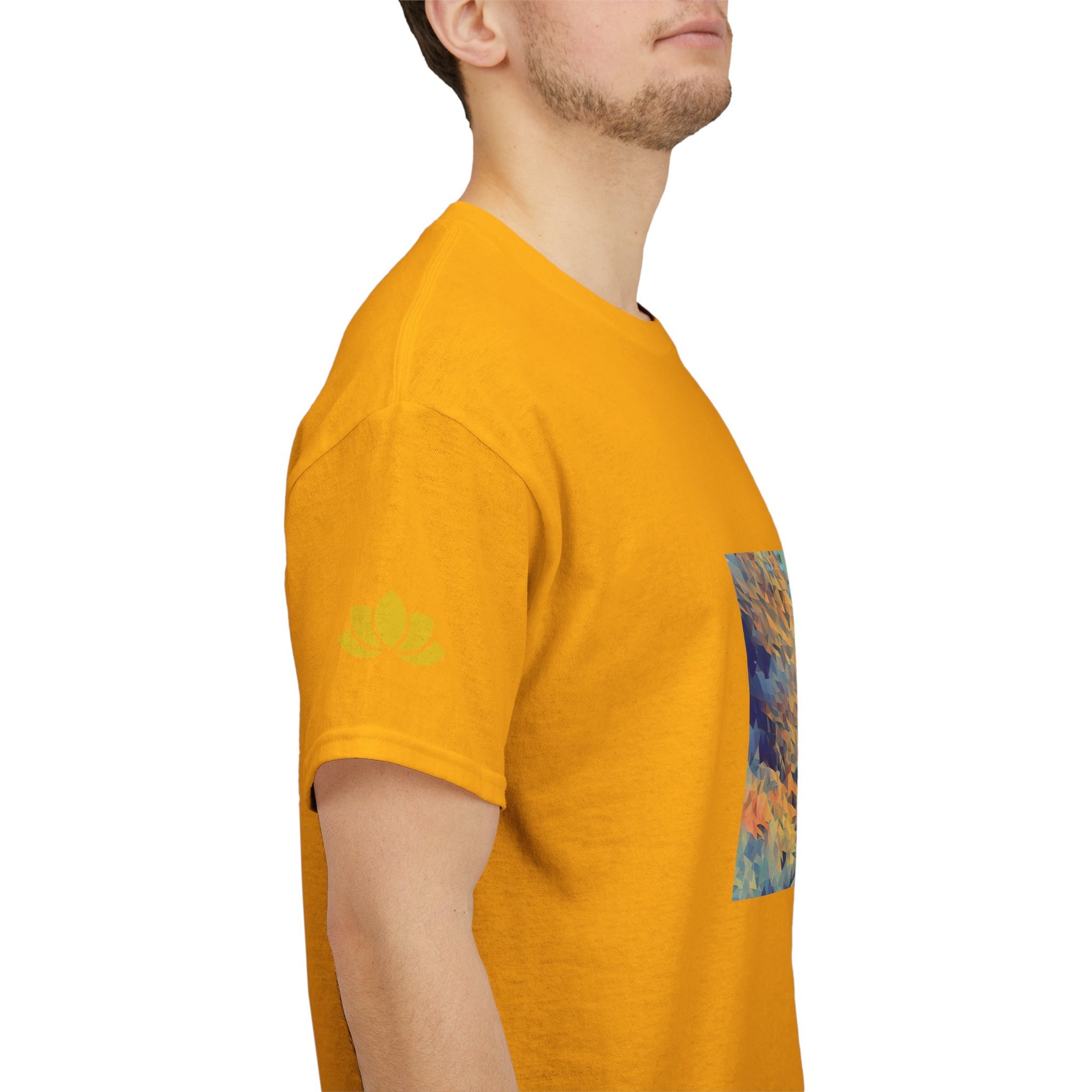 Unisex Heavy Cotton Tee - Poly Art - Forest (Variant 3)