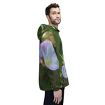 Windbreaker Jacket - Flower of Convolvulus Arvensis/Vilucchio
