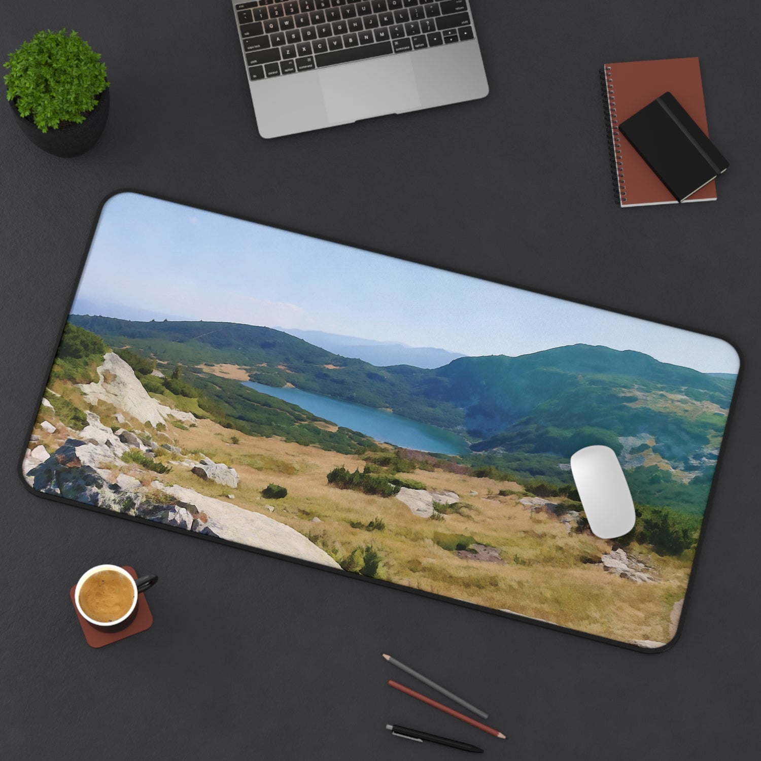 Desk Mat - Rila Lakes (Variant 3)