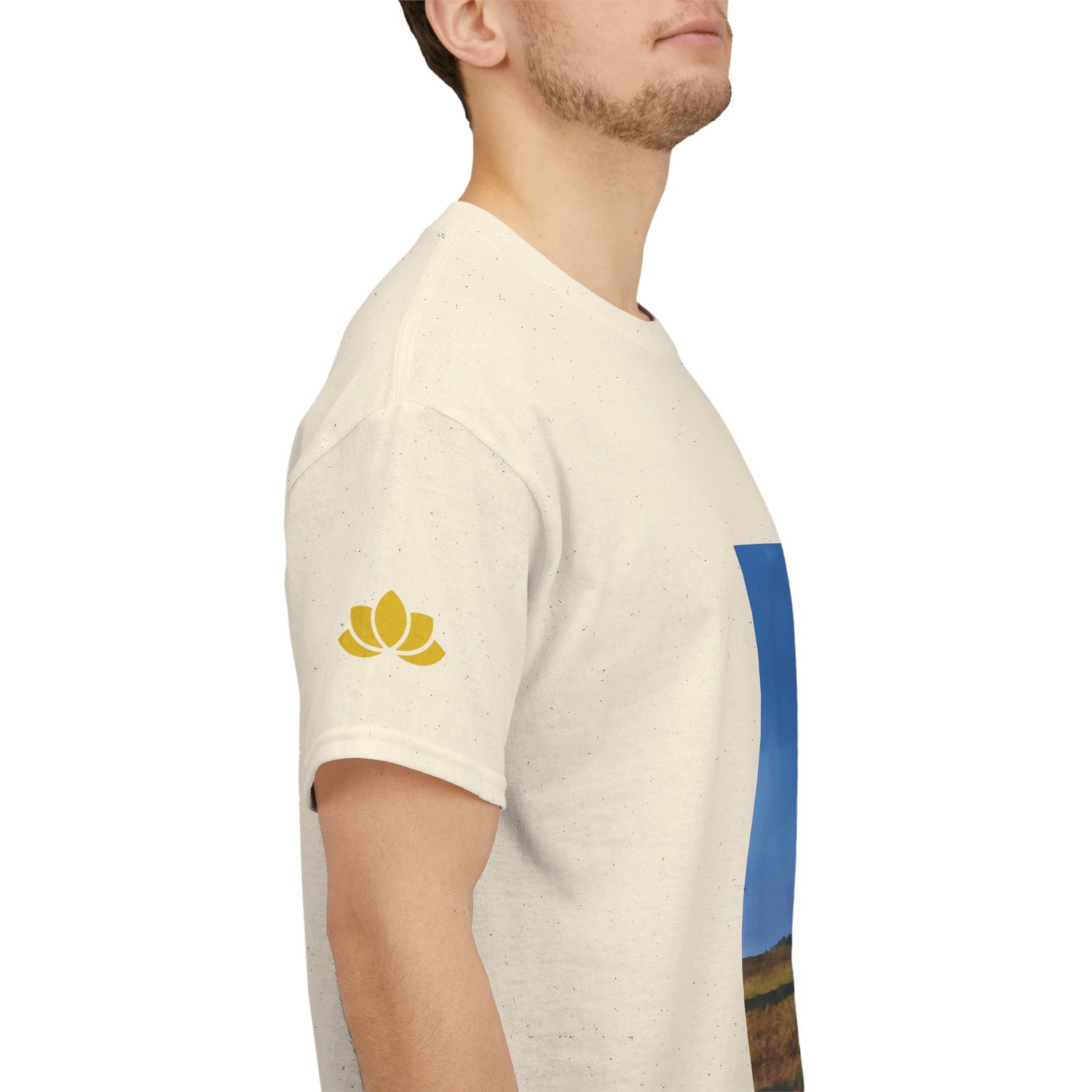 Unisex Heavy Cotton Tee - Tuscan Landscape (Variant 1)