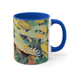 Mug 11oz - Poly Art - Flower of Daisies (Variant 02)