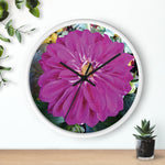 Wall Clock - Flower of Dahlia