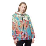 Windbreaker Jacket - Poly Art - Flower of Daisies (Variant 3)
