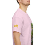 Unisex Heavy Cotton Tee - Poly Art - Flower of Daisies (Variant 1)