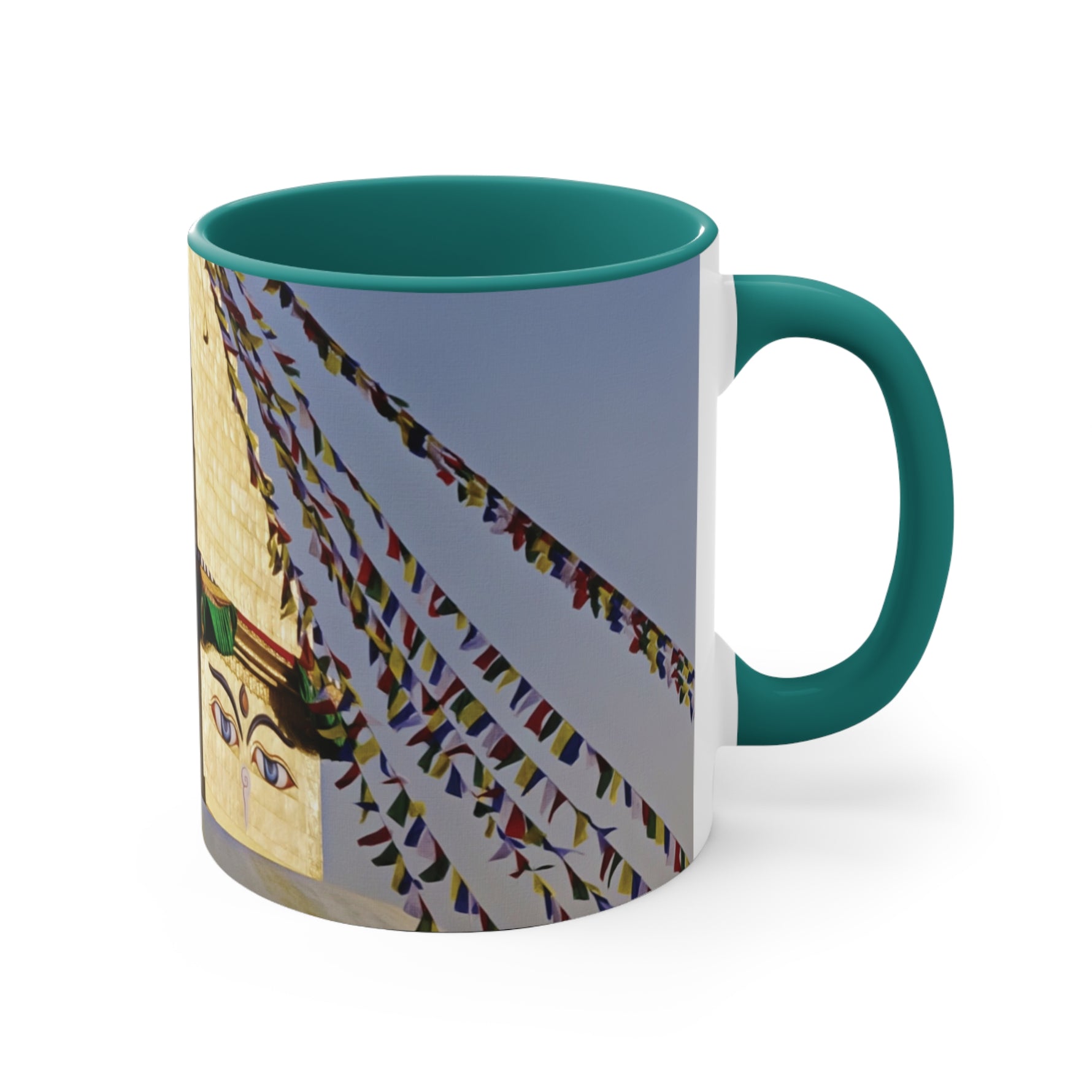 Mug 11oz - Nepal, Stupa with Buddha's Eyes (Variant 6)