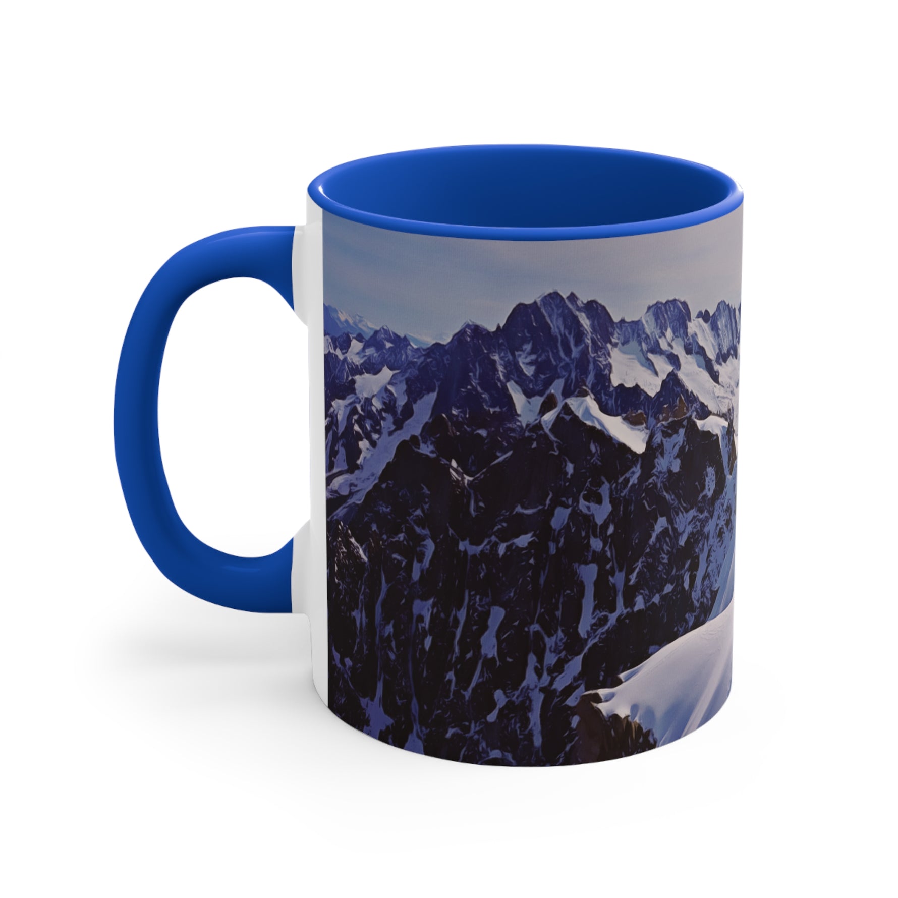 Mug 11oz - View from Mont Blanc, France (Variant 2)