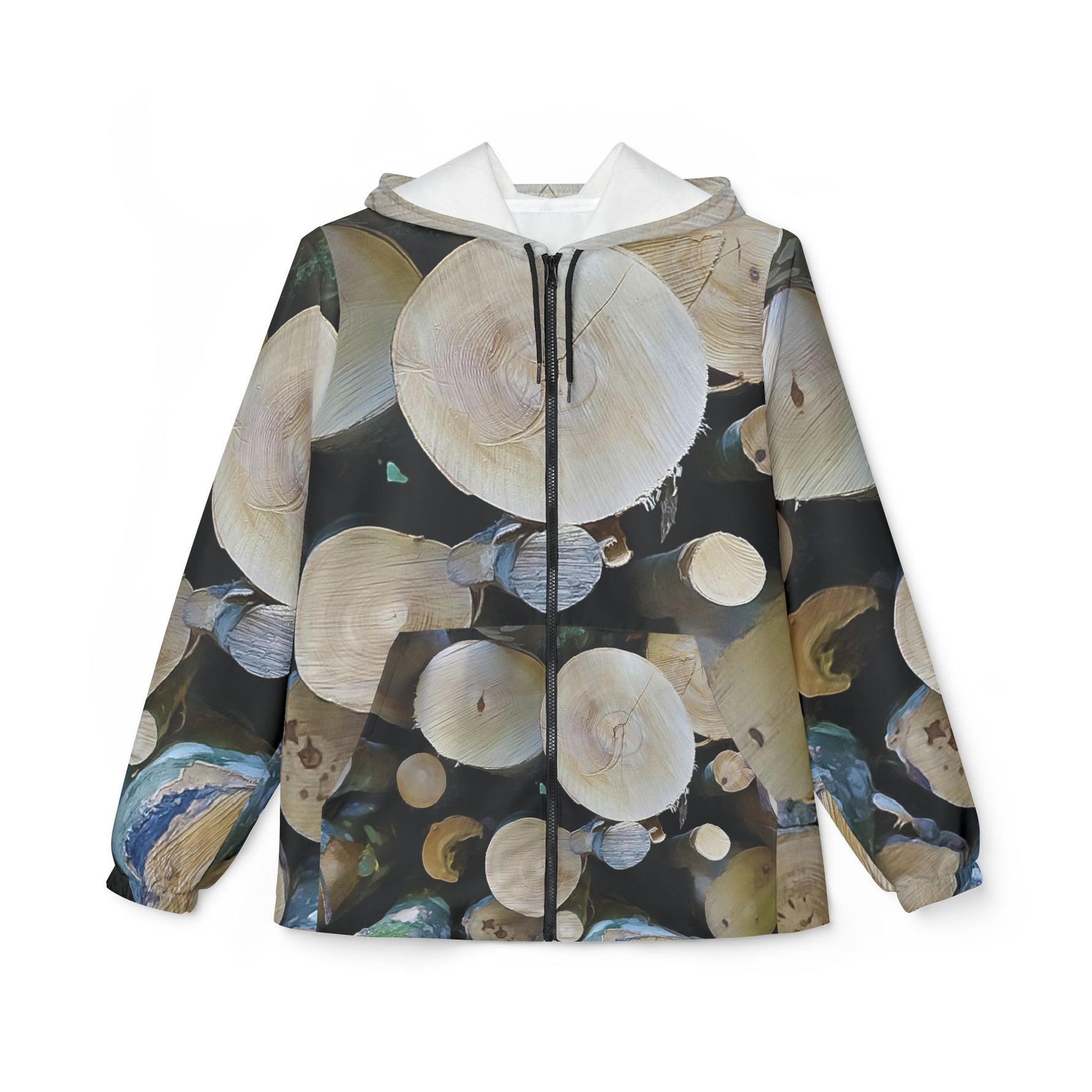 Windbreaker Jacket - Wooden Trunks (Variant 1)