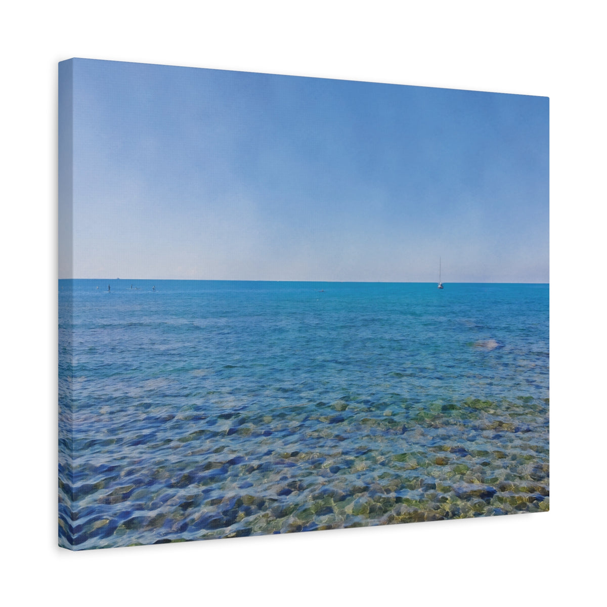 Stretched Matte Canvas - Sea (Variant 03)