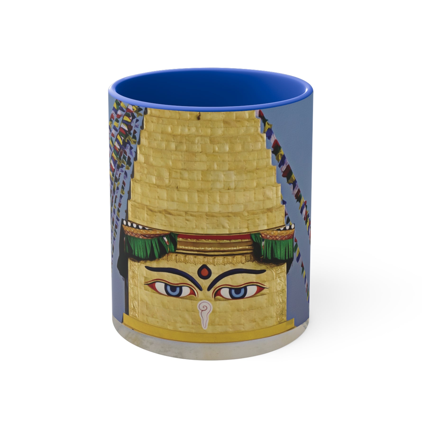 Mug 11oz - Nepal, Stupa with Buddha's Eyes (Variant 4)