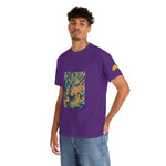 Unisex Heavy Cotton Tee - Poly Art - Apple's Tree Flower (Variant 2)